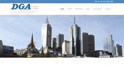 Desktop Screenshot of dgainsurance.com.au