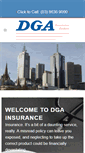 Mobile Screenshot of dgainsurance.com.au